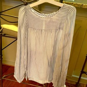 Women’s striped long sleeve top